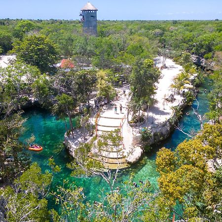 Hotel Casa Tortuga Tulum - Cenotes Park Inclusive Exterior foto Cenote