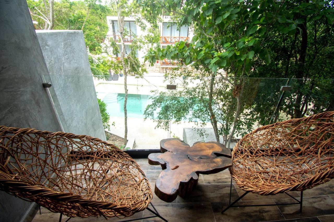 Hotel Casa Tortuga Tulum - Cenotes Park Inclusive Exterior foto View from the hotel
