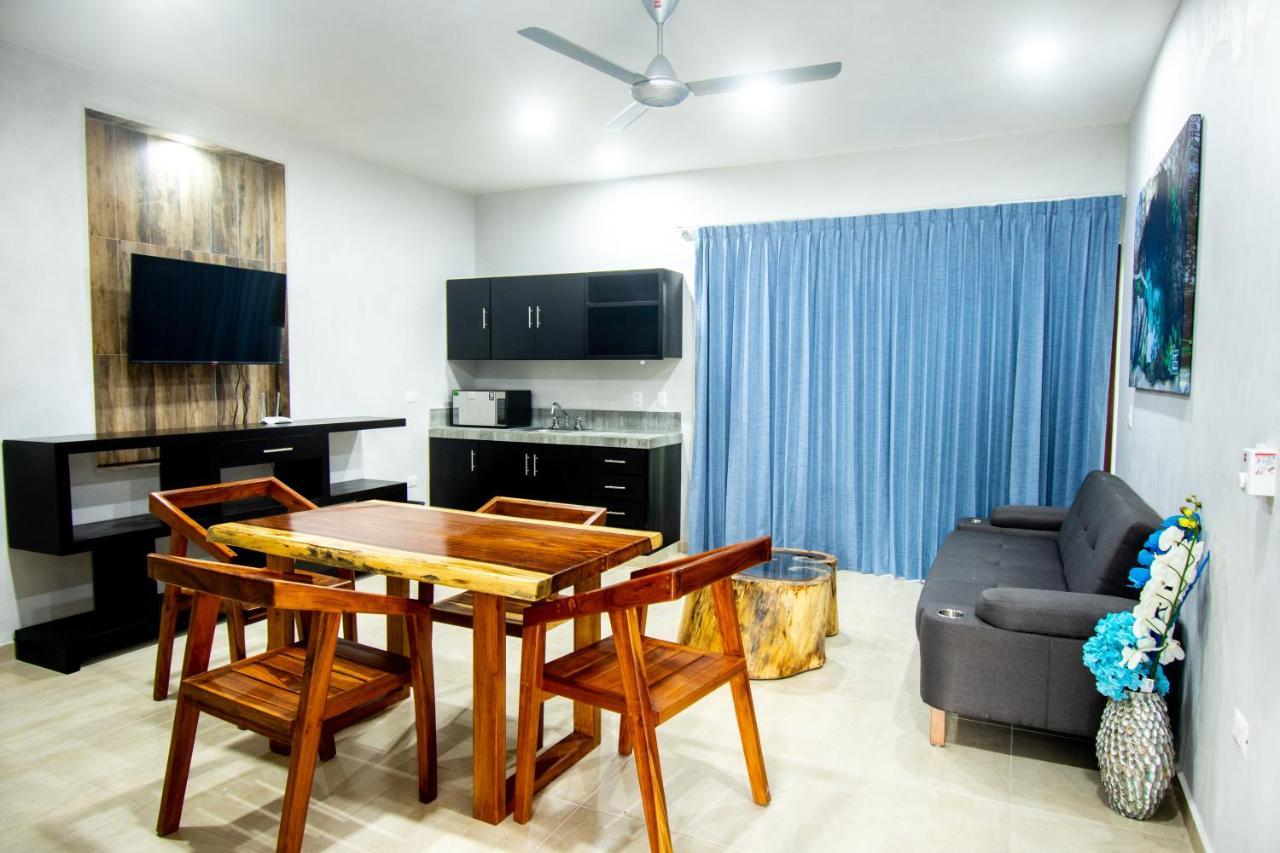 Hotel Casa Tortuga Tulum - Cenotes Park Inclusive Exterior foto Living room