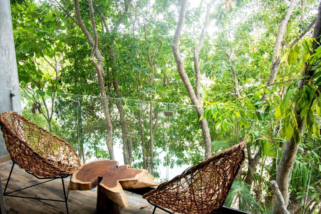 Hotel Casa Tortuga Tulum - Cenotes Park Inclusive Exterior foto The interior of the house