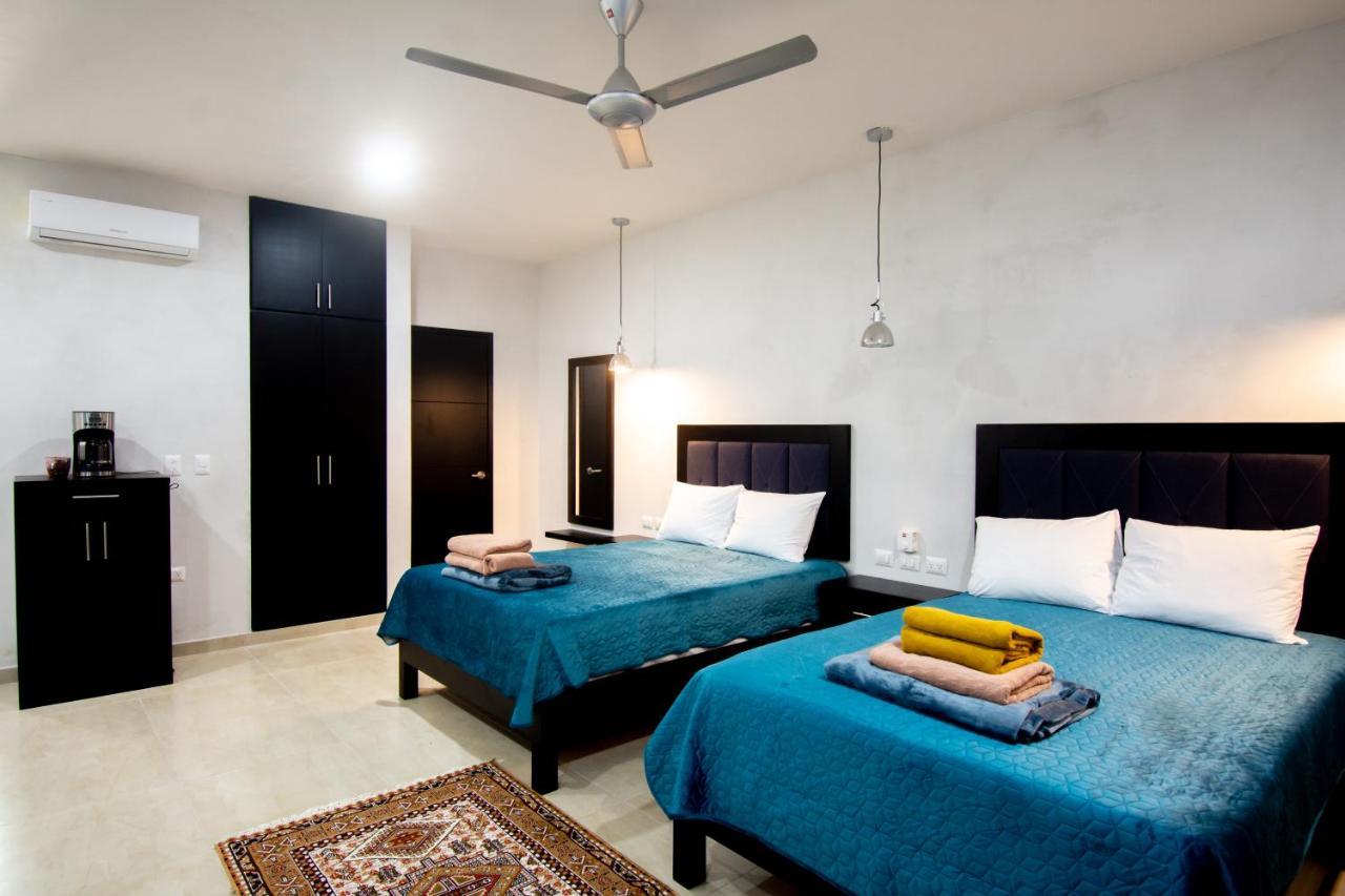 Hotel Casa Tortuga Tulum - Cenotes Park Inclusive Exterior foto A bedroom in the hotel