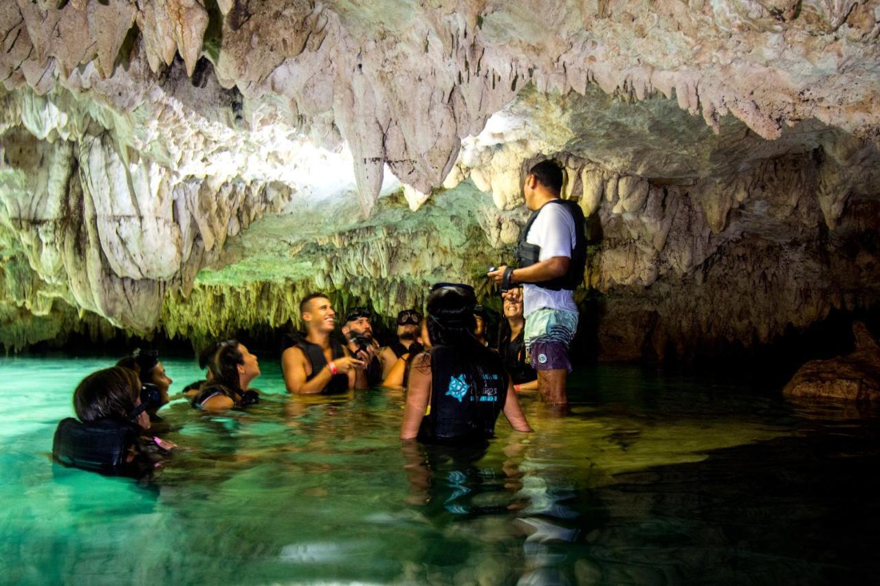 Hotel Casa Tortuga Tulum - Cenotes Park Inclusive Exterior foto