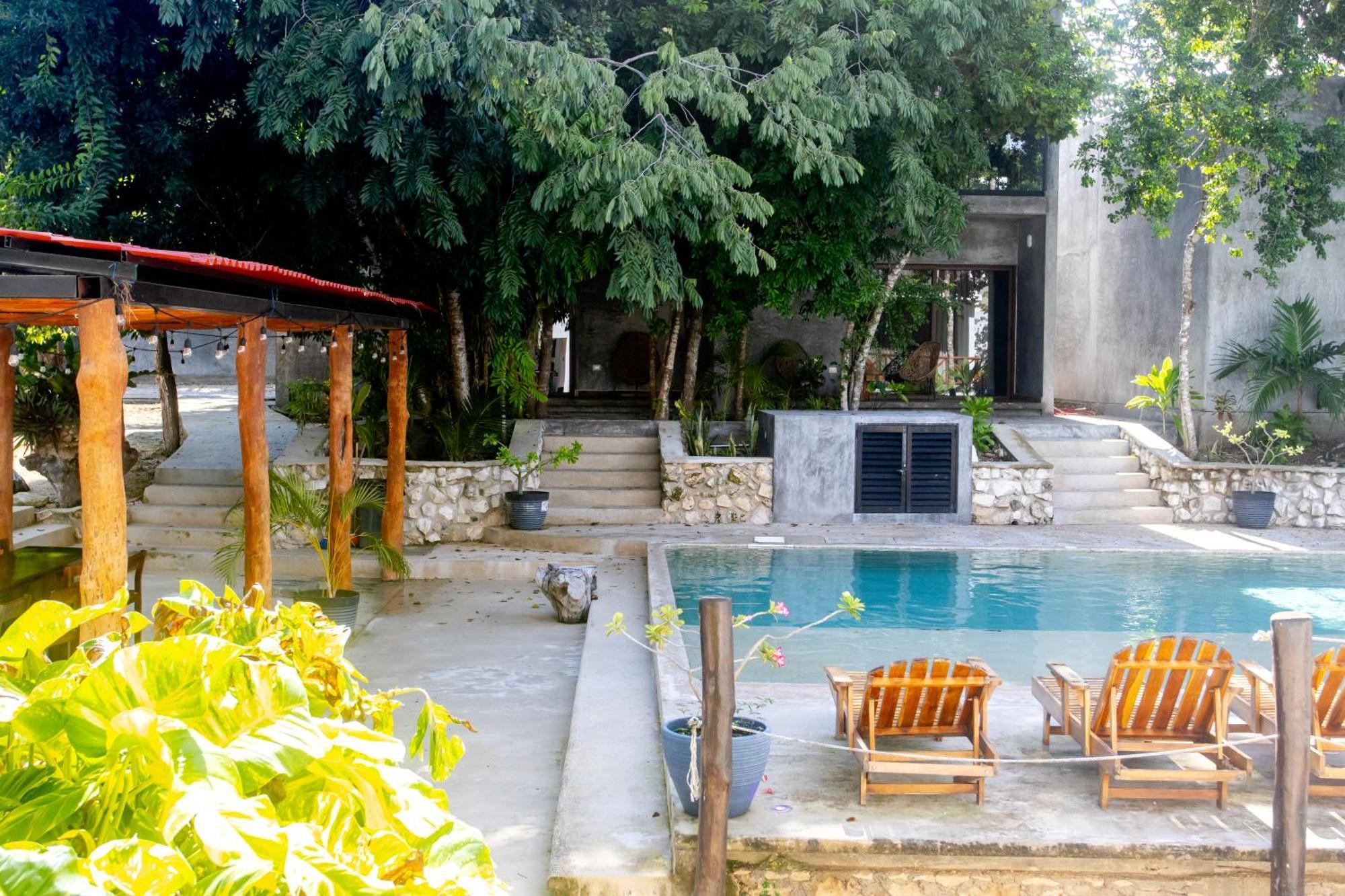 Hotel Casa Tortuga Tulum - Cenotes Park Inclusive Exterior foto The swimming pool at the hotel